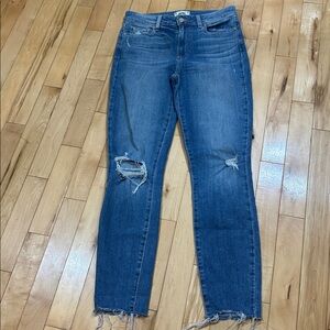 PAIGE Women's Distressed Jeans